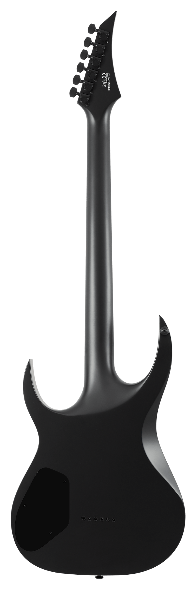 Solar A2.6C-27 Baritone Electric Guitar - Carbon Black Matte