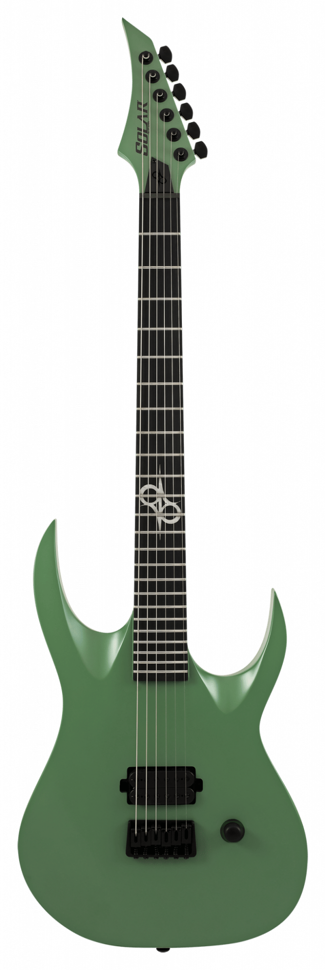Solar A2.6AG Electric Guitar - Army Green Matte