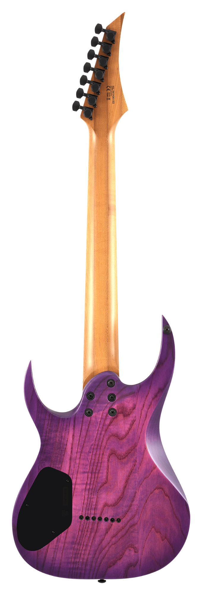 Solar AB1.7HTPB Electric Guitar - Trans Purple Burst Matte