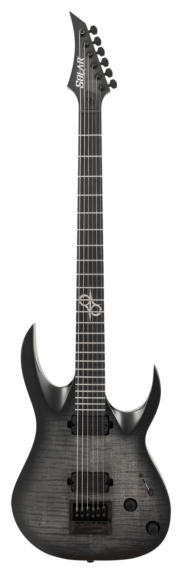 Solar A1.6FBB-29 Electric Guitar - Flame Black Burst Matte