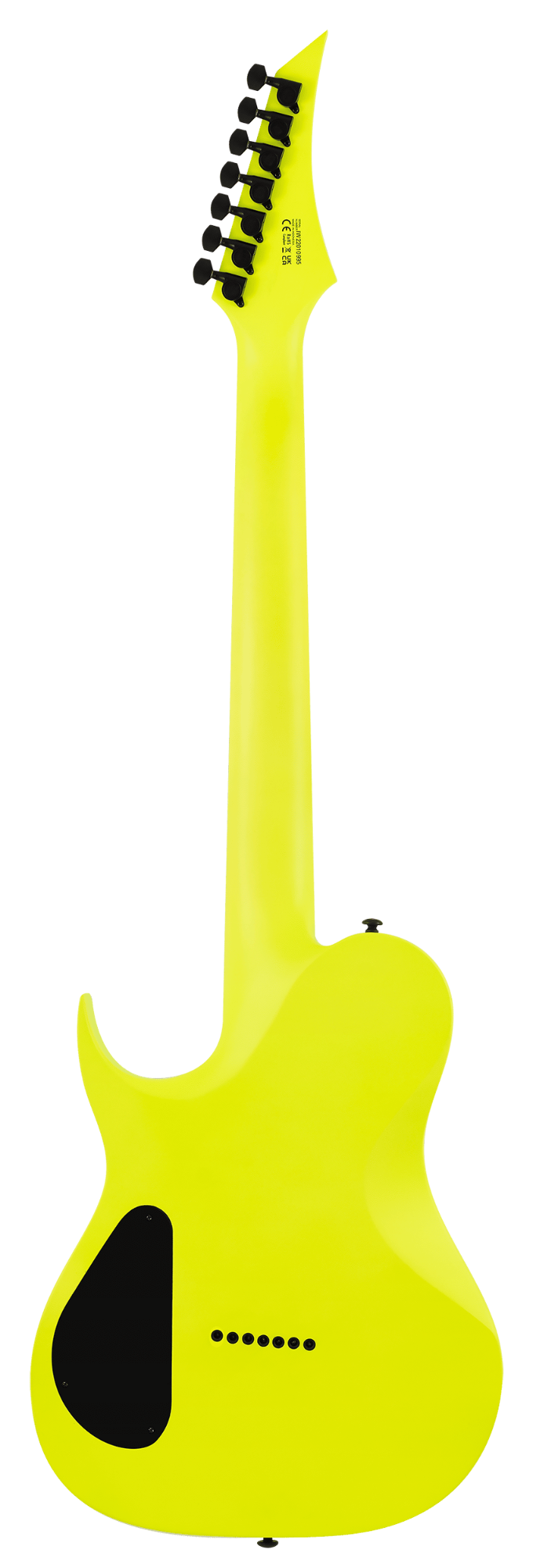 Solar T2.7LN+ 7-String Electric Guitar - Lemon Neon