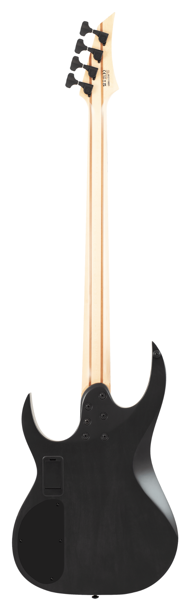 Solar AB1.4JN 4 String Electric Bass Guitar - Flame Black Burst Matte