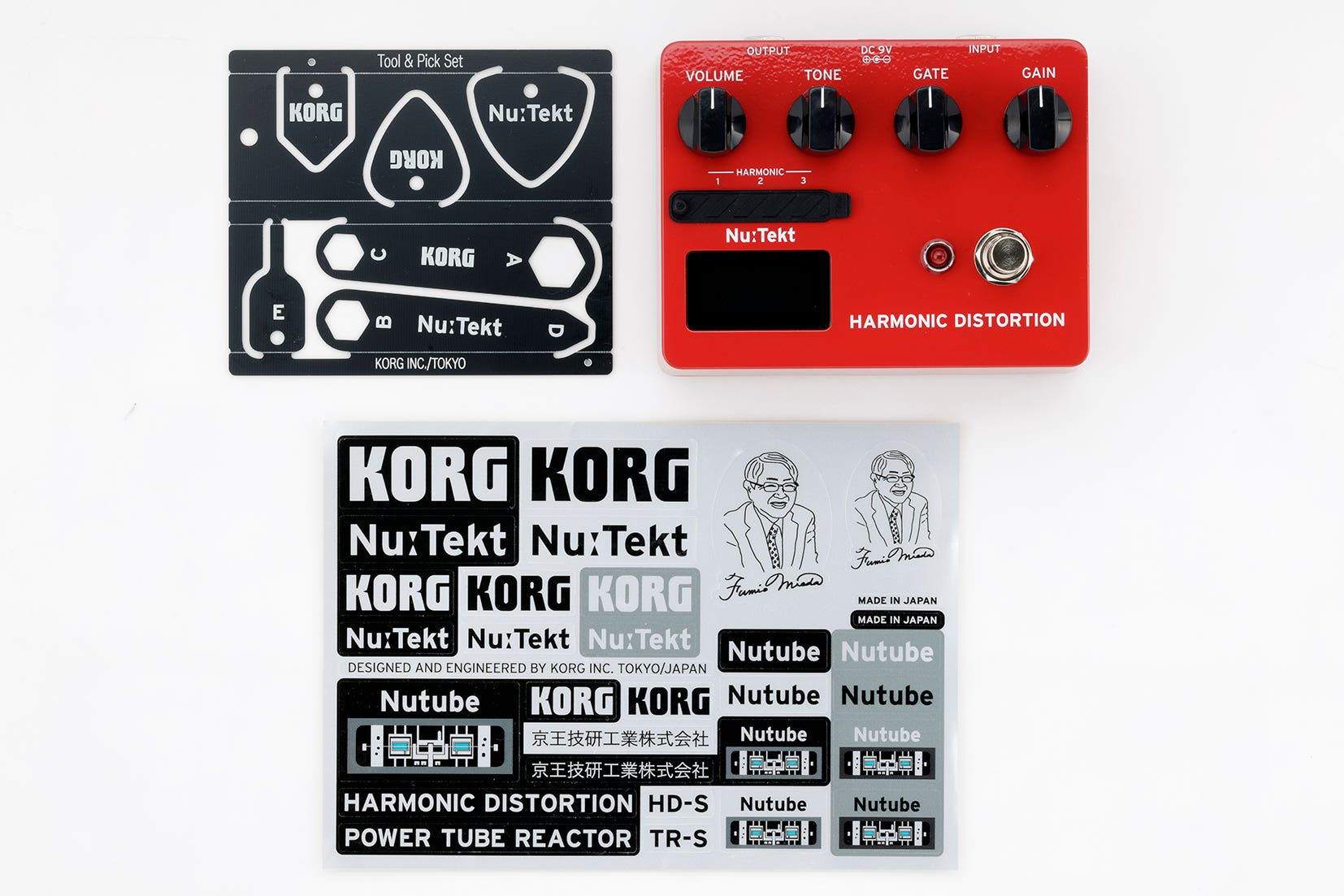 Korg HD-S NuTekt Harmonic Distortion Pedal (DIY Kit)