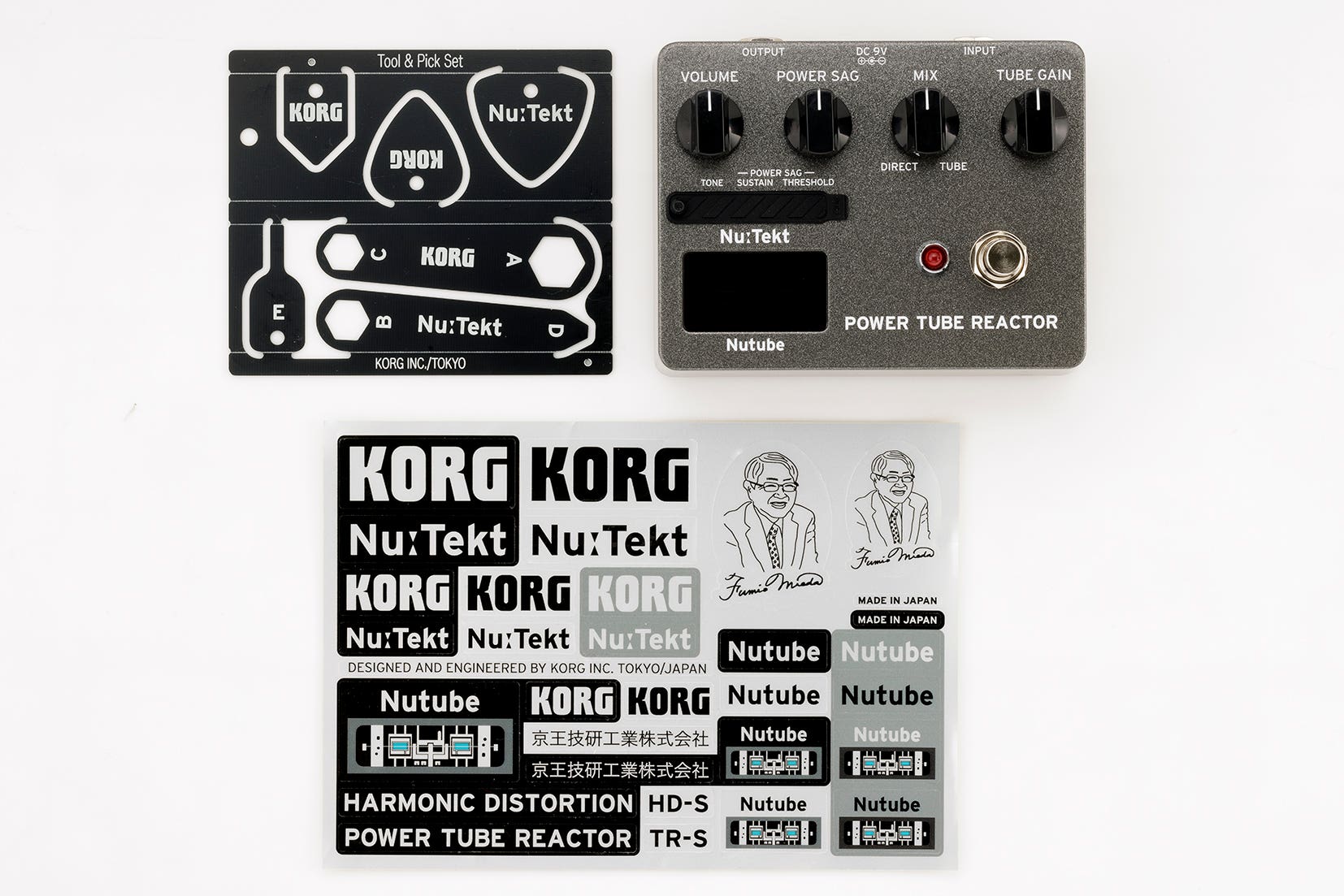 Korg TR-S NuTekt Tube Reactor Drive Pedal (DIY Kit)