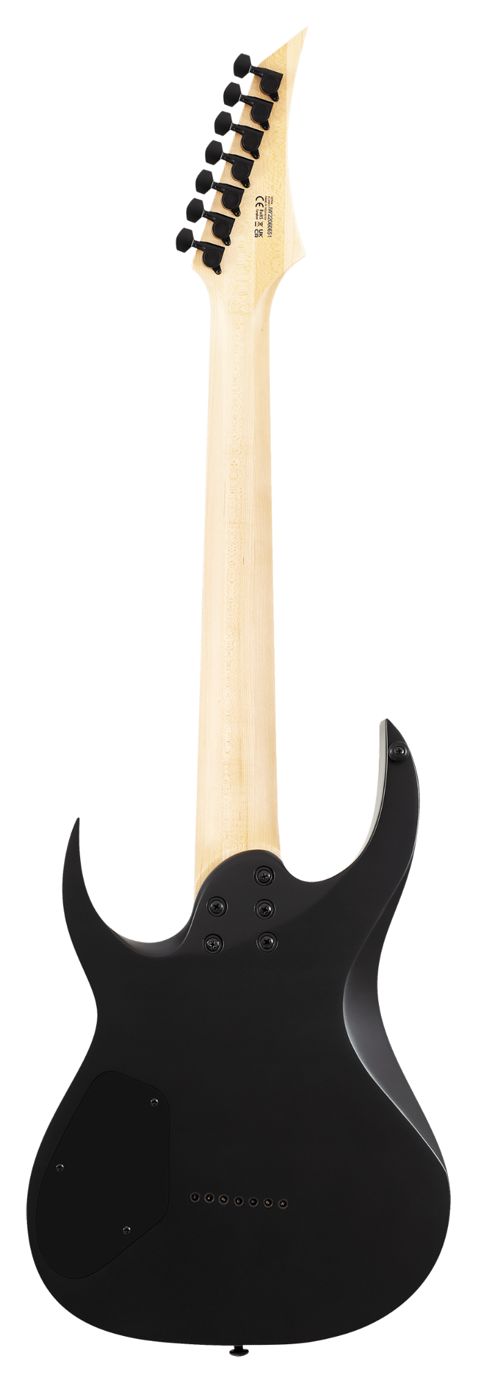 Solar AB2.7C 7-String Electric Guitar - Carbon Black Matte