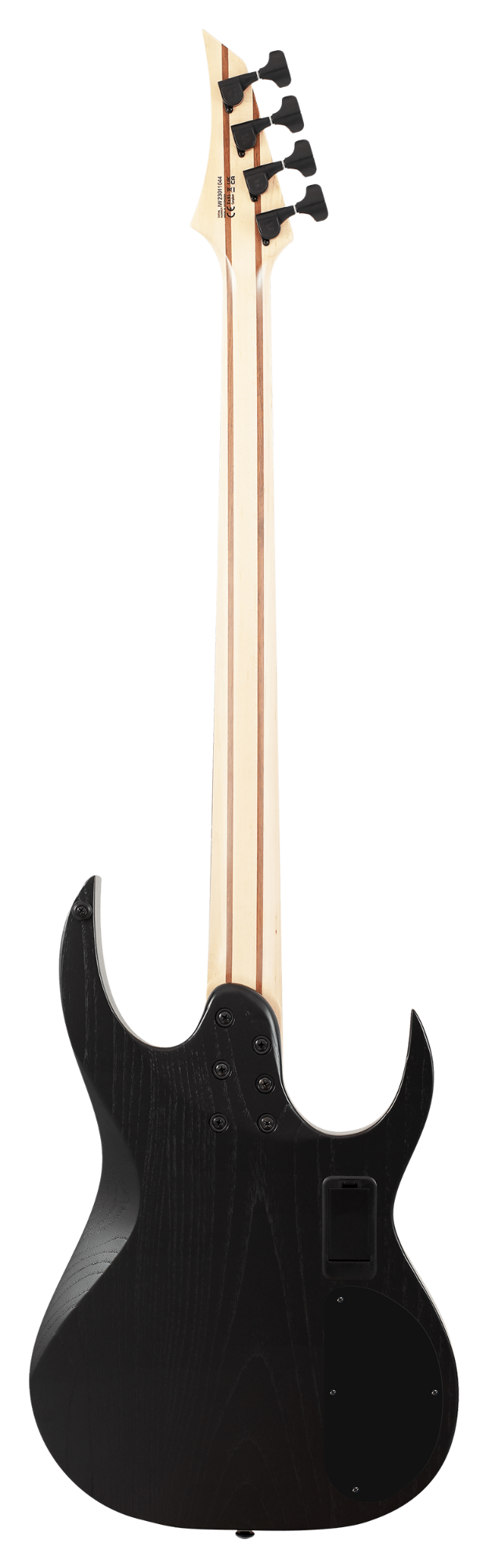 Solar AB2.4BOP LH 4-String Bass Guitar -Black Open Pore Matte - Left Handed