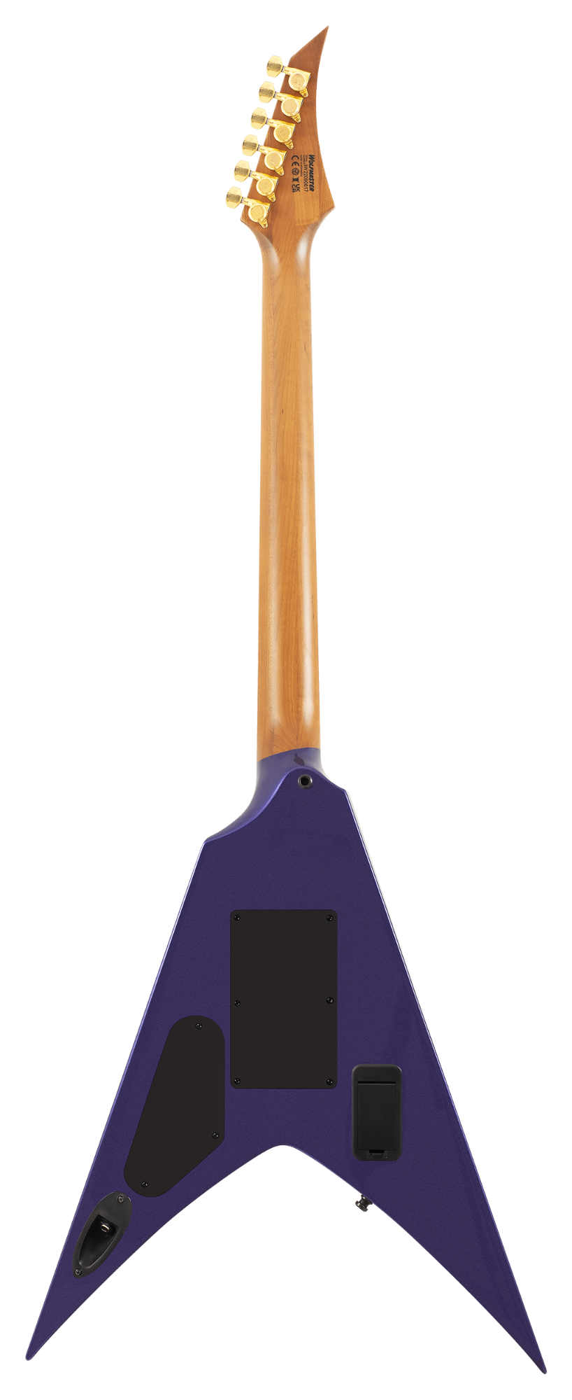 Solar V1.6MP Wolfmaster Electric Guitar - Metallic Purple Gloss