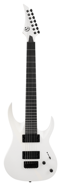 S by Solar AB4.7W 7-String Electric Guitar - White Matte | Better