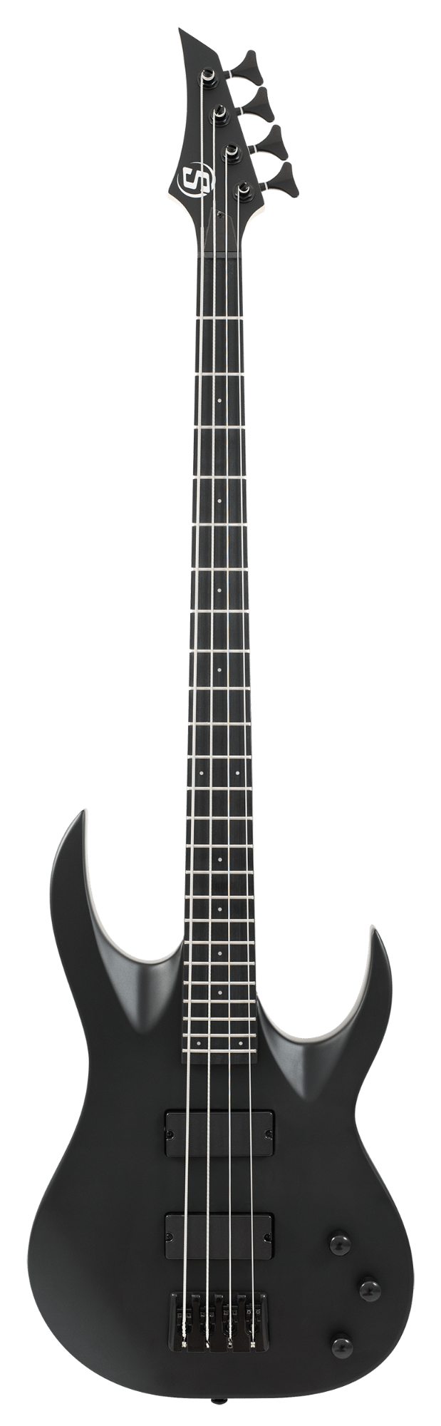 S by Solar AB4.4C 4-String Electric Bass - Carbon Black