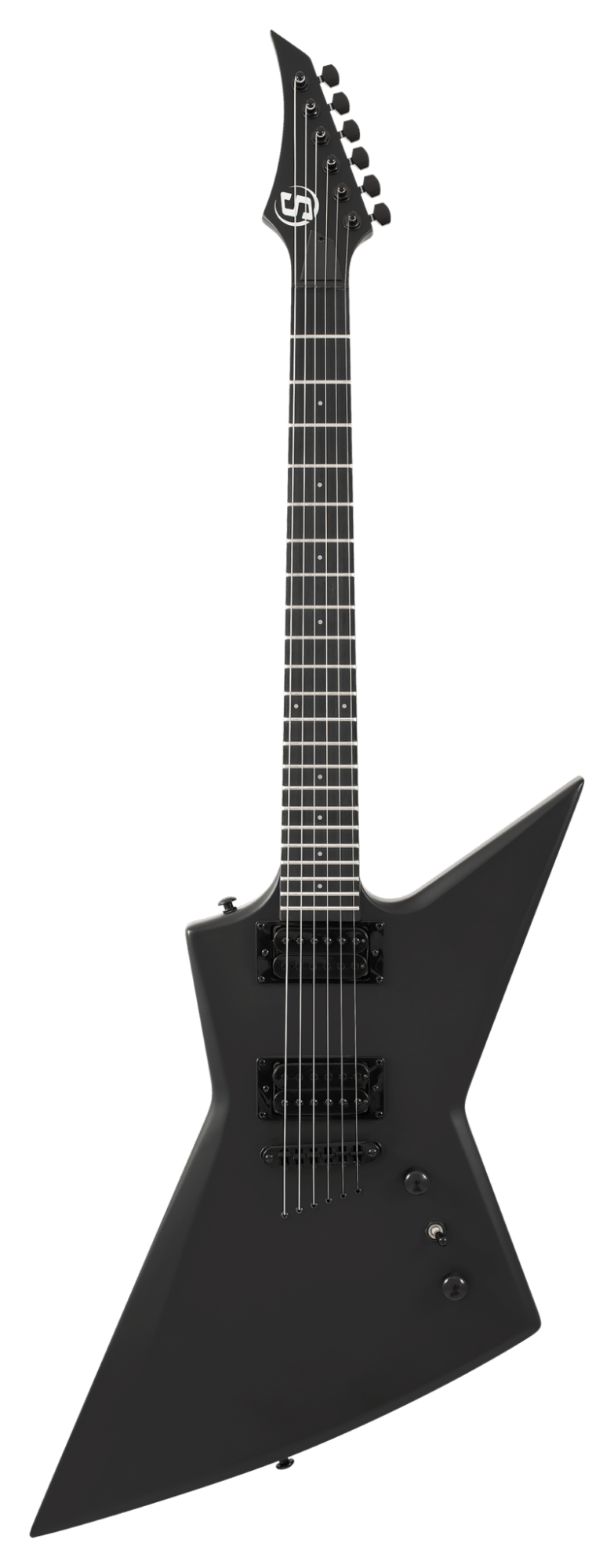 S by Solar EB4.6C Electric Guitar w/Gigbag - Carbon Black Matte