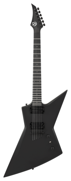 S by Solar EB4.6C Electric Guitar w/Gigbag - Carbon Black Matte