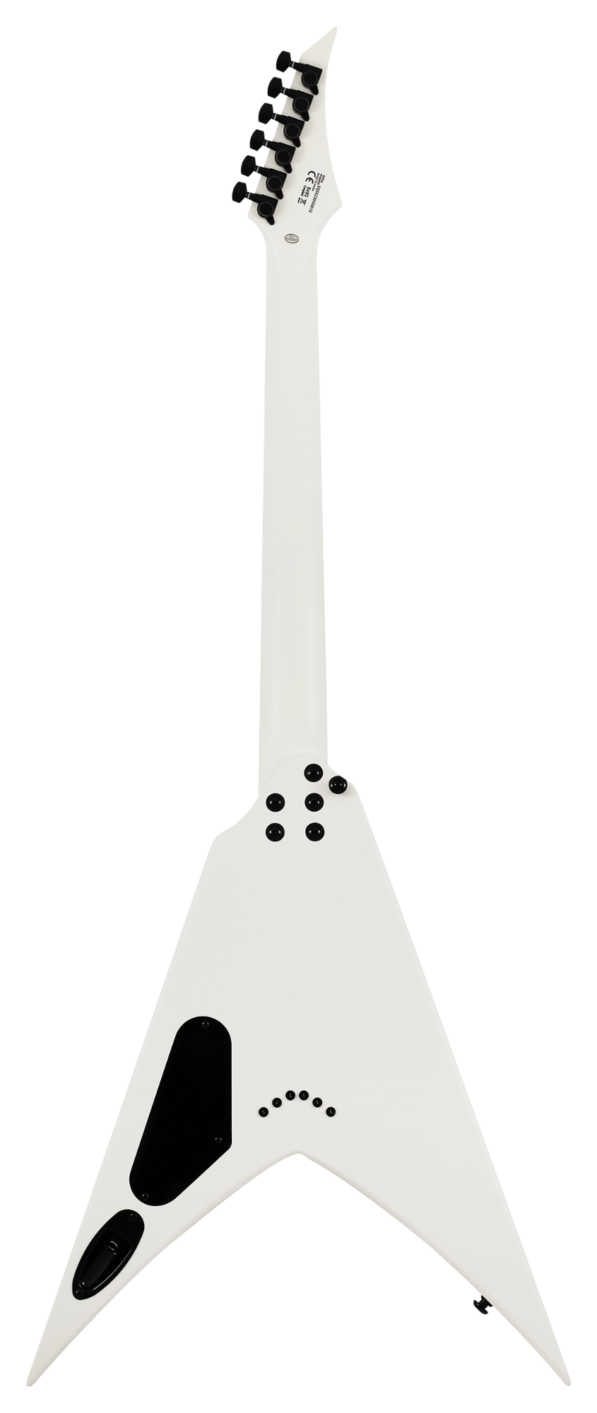 S by Solar VB4.6W Electric Guitar w/Gigbag - White Matte