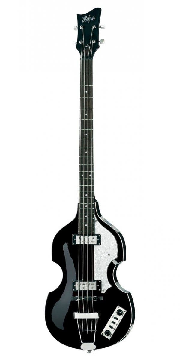 Hofner Ignition 4-String Short-Scale Violin Bass w/Case - Black
