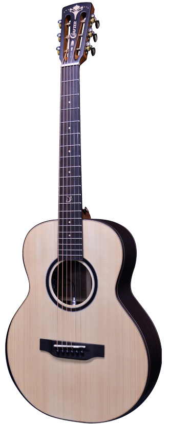 Crafter MINO/ROSE Mini Acoustic Electric Guitar w/Gigbag - Spruce/Rosewood