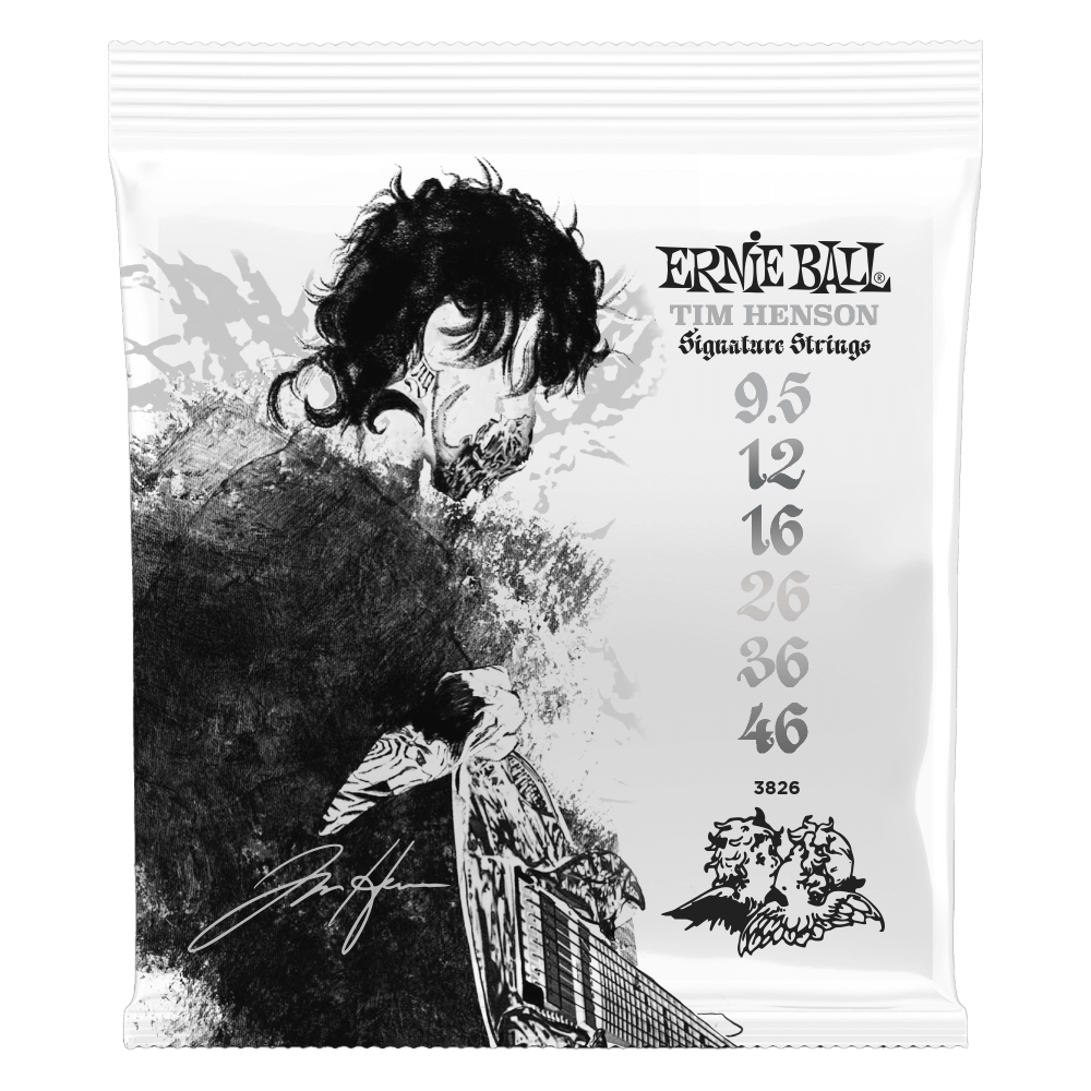 Ernie Ball Tim Henson Signature Strings and Accessories Bundle - One Only