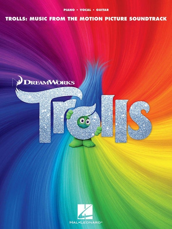 Trolls Movie Soundtrack Pvg