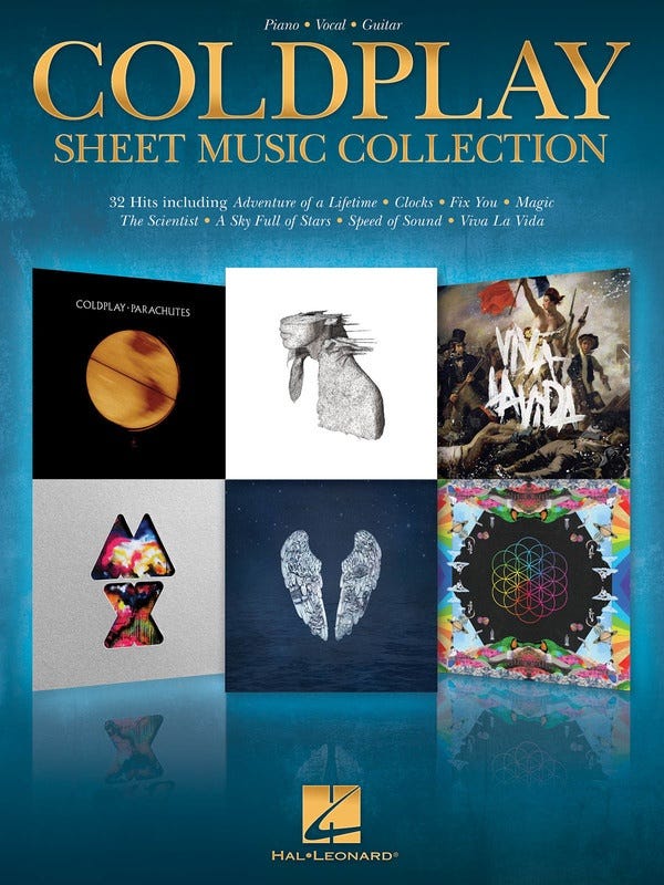 Coldplay Sheet Music Collection PVG / Coldplay (Hal Leonard) 