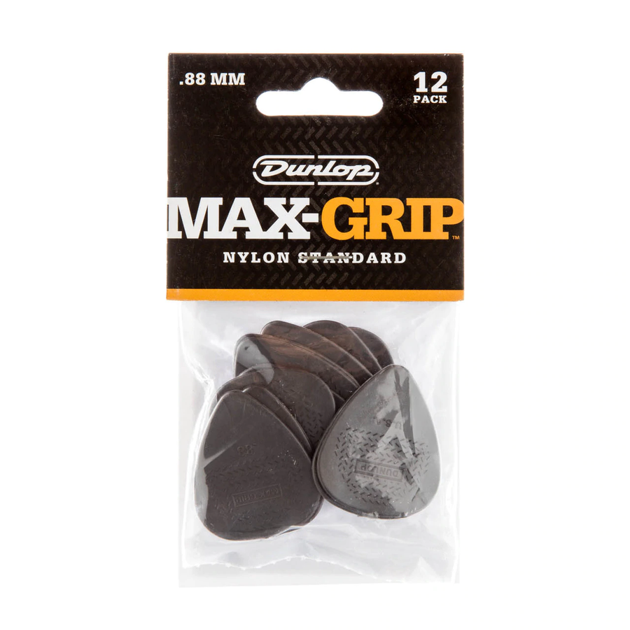Dunlop Max Grip Guitar Pick Pack - 0.88mm (JPP108)