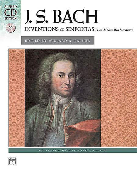 Inventions And Sinfonias 2/3 Pt Bk/Cd