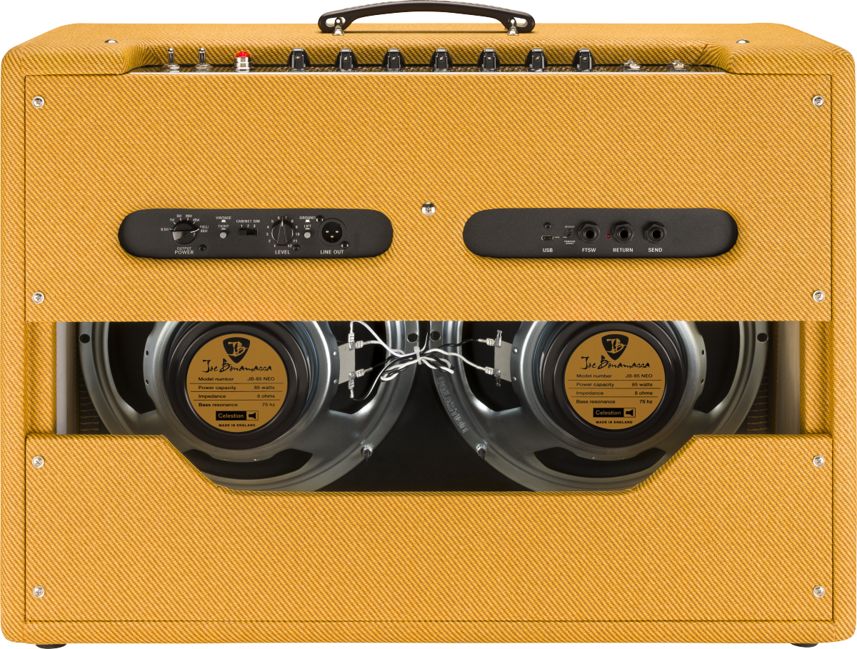 Fender Tone Master '59 Twin 2x12 Guitar Combo - Joe Bonamassa Edition