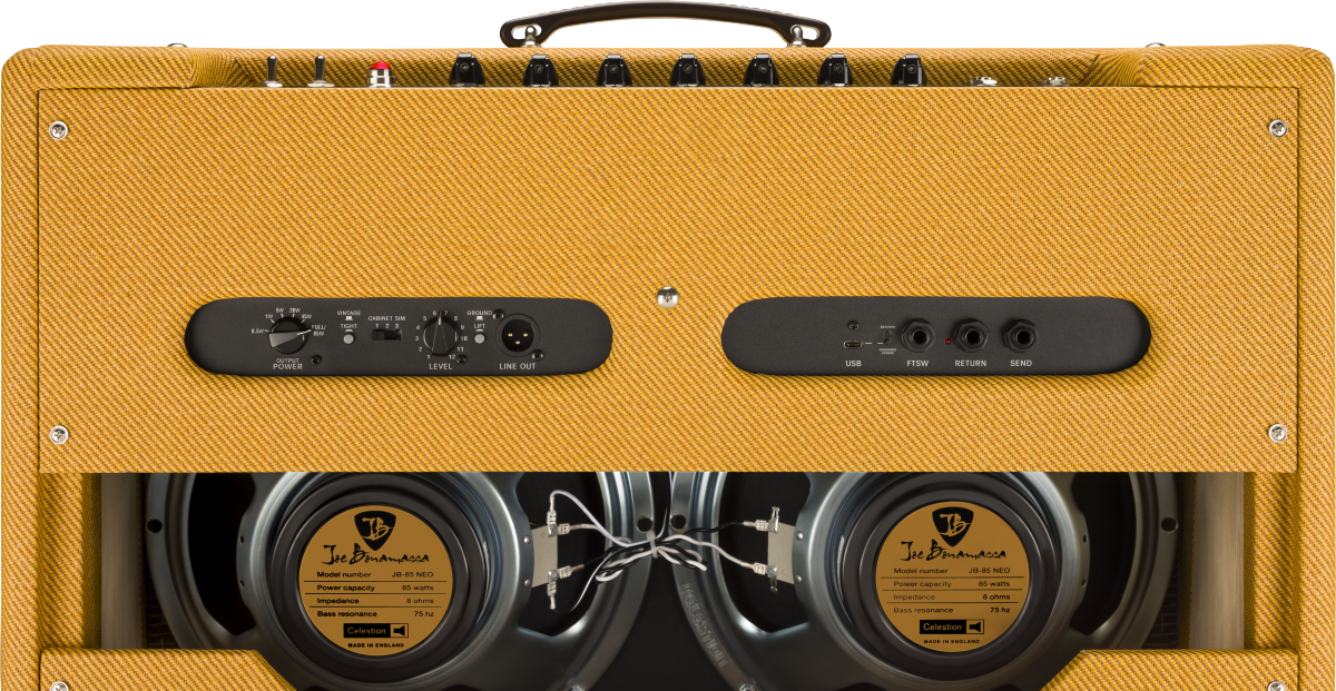 Fender Tone Master '59 Twin 2x12 Guitar Combo - Joe Bonamassa Edition