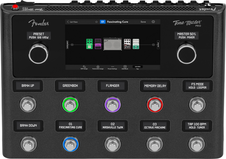 Fender Tone Master Pro Guitar Effects Processor