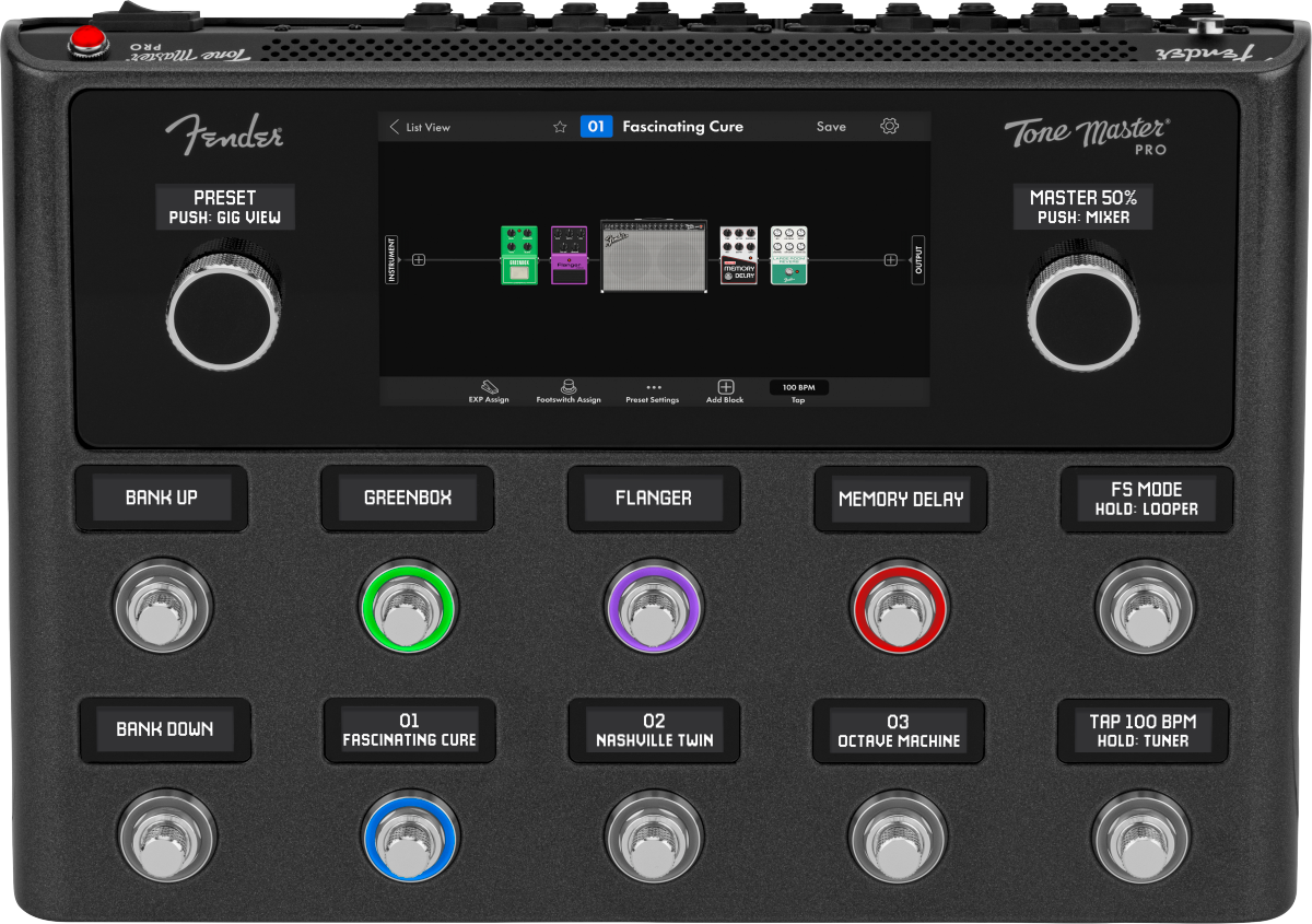 Fender Tone Master Pro Guitar Effects Processor