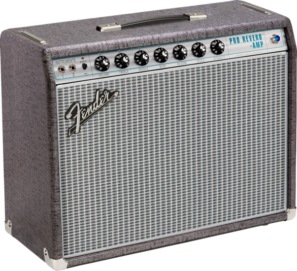 Fender FSR '68 Custom Pro Reverb - Pewter/Silver w/Celestion Redback (Limited Edition)