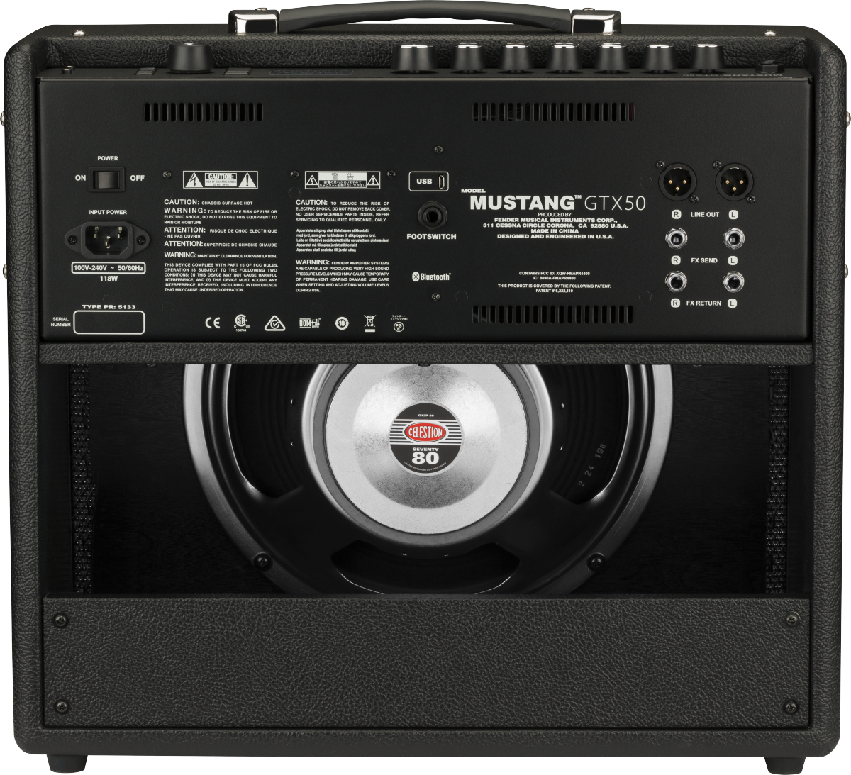 Fender Mustang GTX50 1x12 Guitar Amp