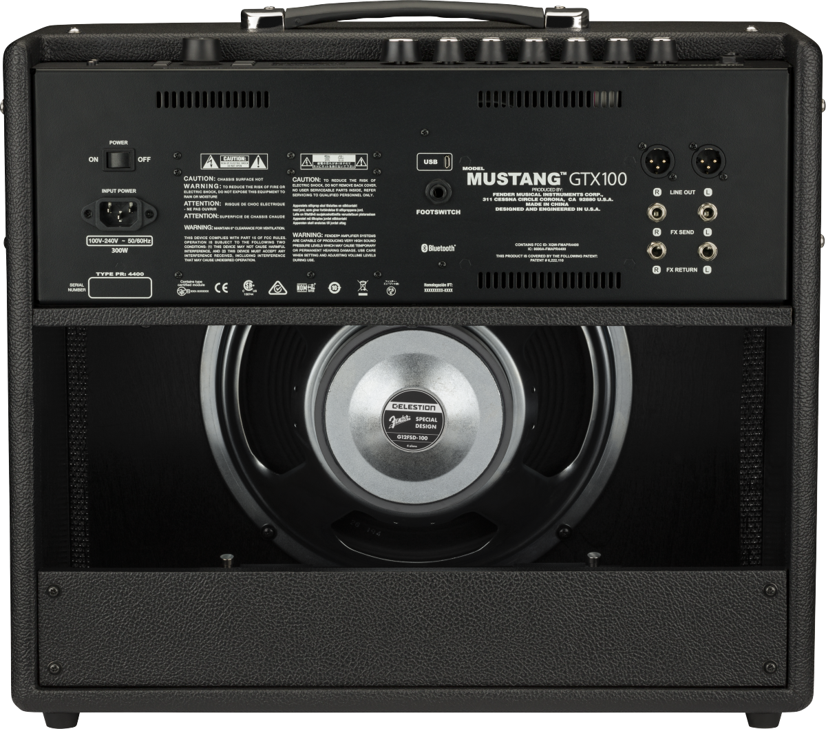 Fender Mustang GTX100 1x12 Guitar Amp