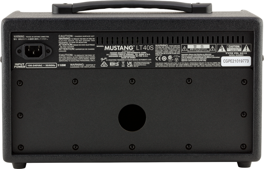 Fender Mustang LT40S 40w Stereo 2x4" Amplifier