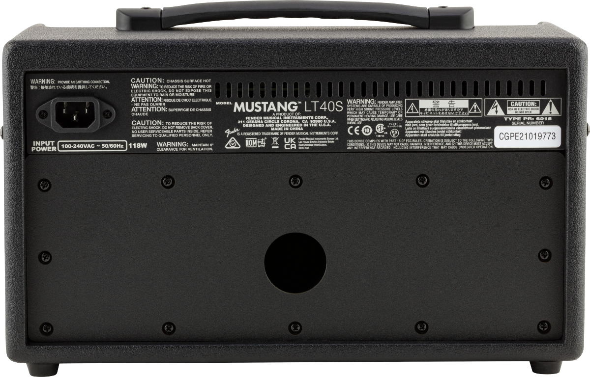 Fender Mustang LT40S 40w Stereo 2x4" Amplifier