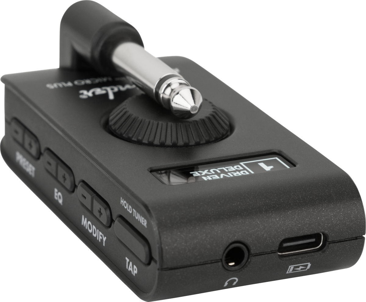 Fender Mustang Micro PLUS Headphone Guitar Amp w/Bluetooth