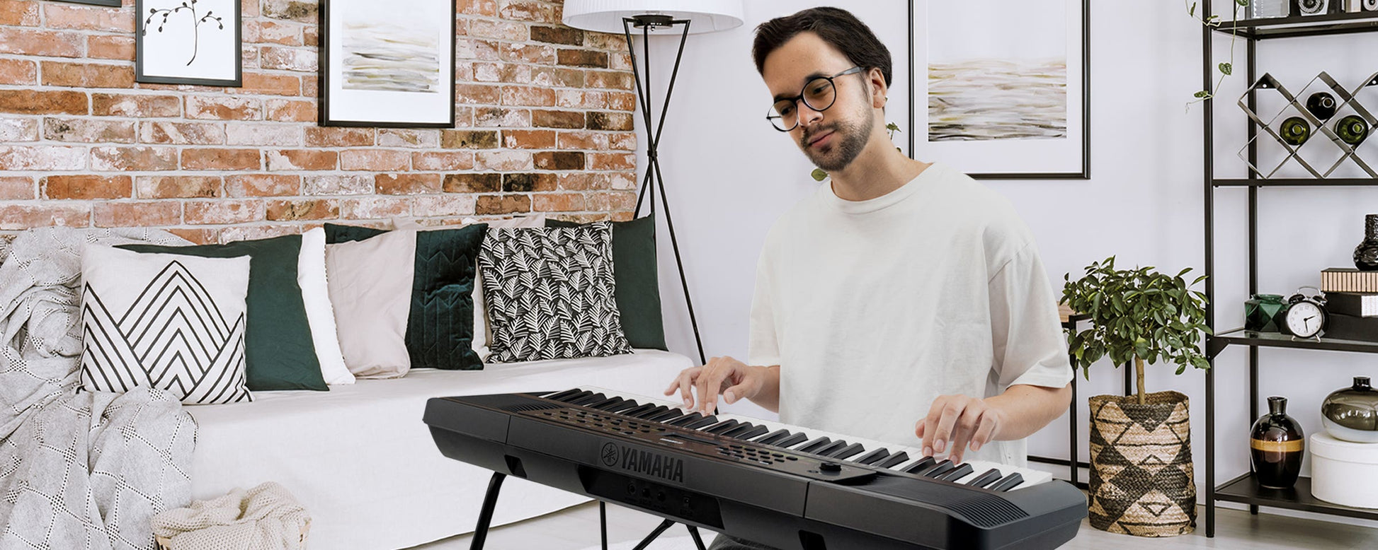 Yamaha PSRE283 61-Note Portable Beginner Keyboard