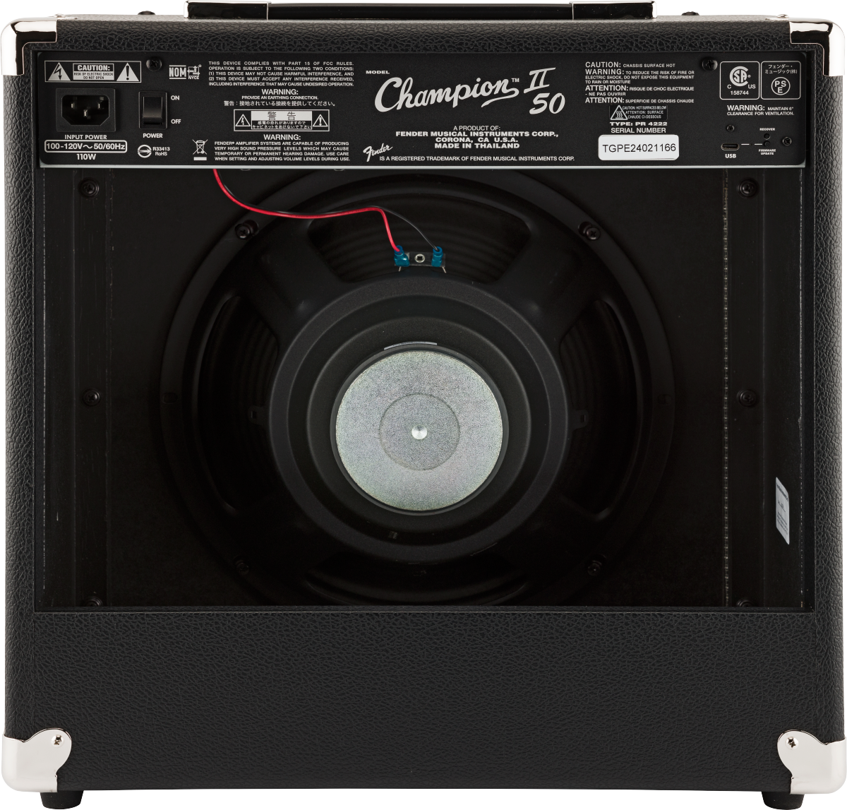 Fender Champion II 50 Guitar Amp Combo