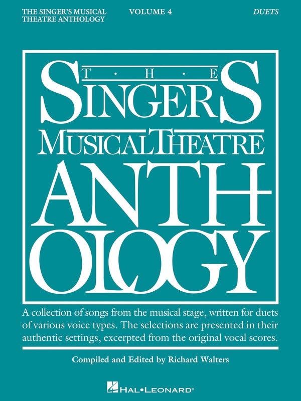 Singers Musical Theatre Anth V4 Duets