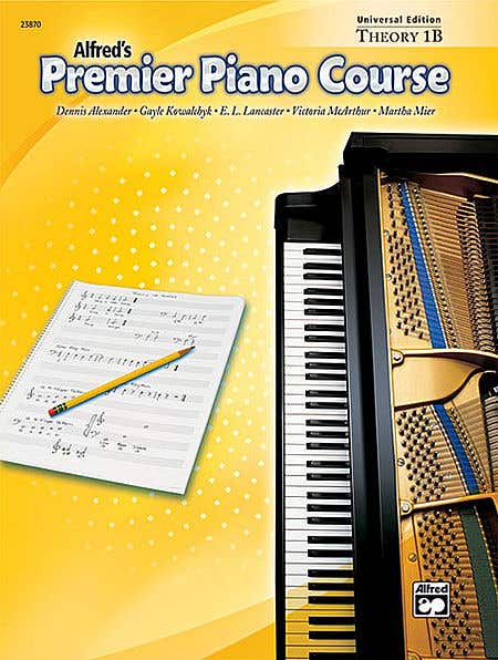 Premier Piano Course Theory Lvl 1B Universal