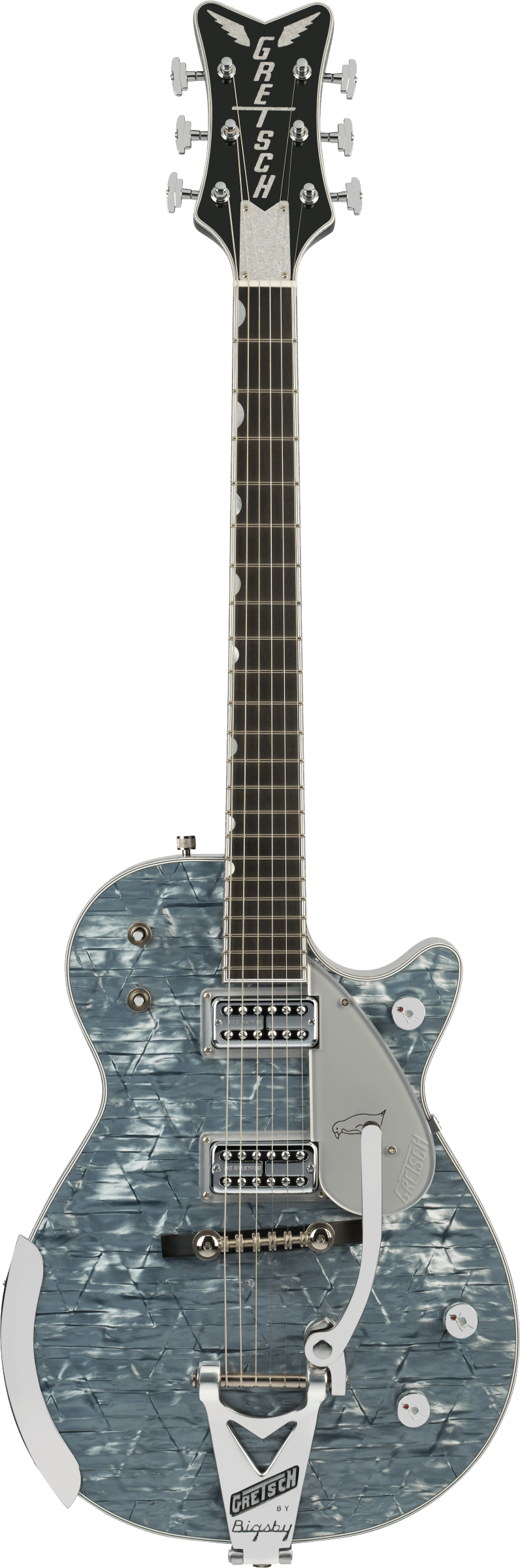Gretsch Professional Collection G6134T-58 Limited Edition Penguin  w/String-Thru Bigsby - Light Blue Pearl EB
