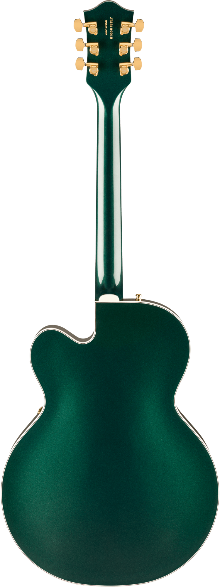 Gretsch Pro Nashville Hollow Body w/String-Thru Bigsby + Gold Hardware - Ebony Fingerboard - Cadillac Green