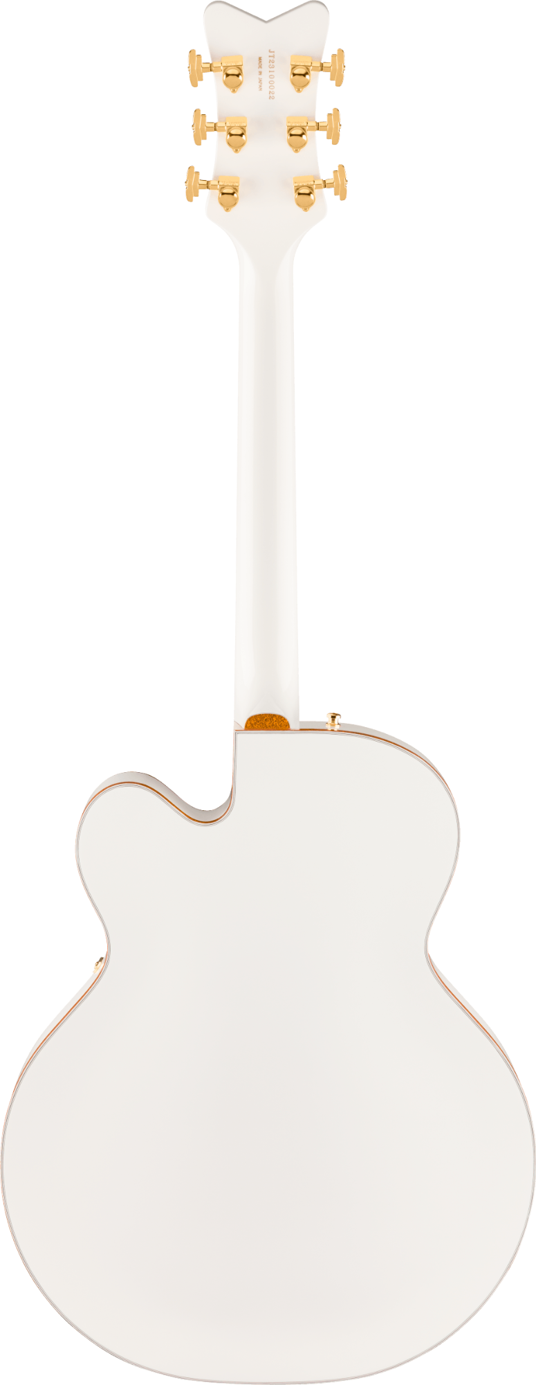Gretsch Falcon Hollow Body with String-Thru Bigsby and Gold Hardware - Ebony Fingerboard - White