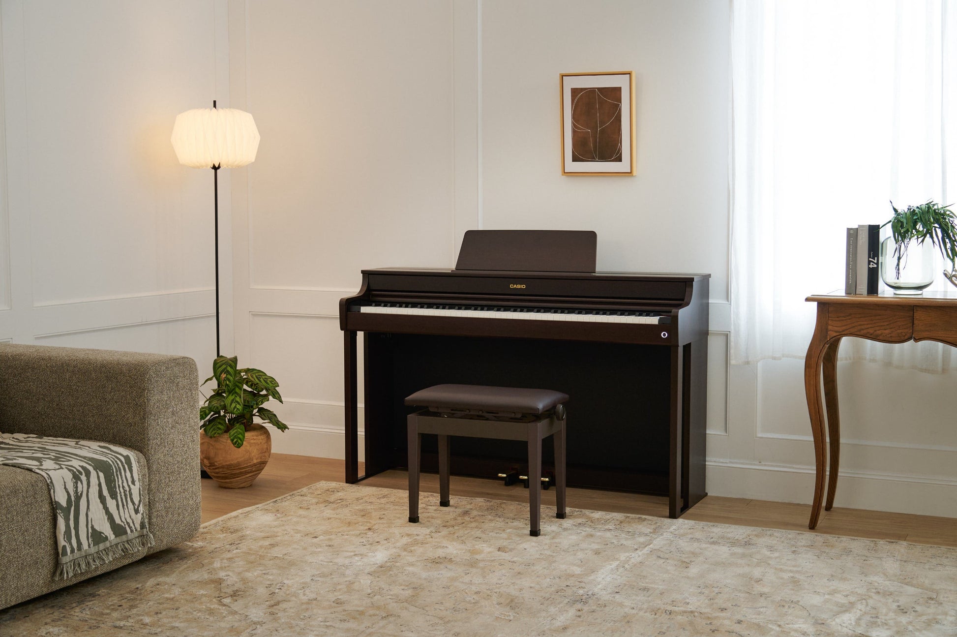 Casio AP300BN Digital Piano - Brown