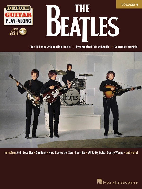 The Beatles Deluxe Guitar Playalong Volume 4 - Book/Online Access / BEATLES (HAL LEONARD)