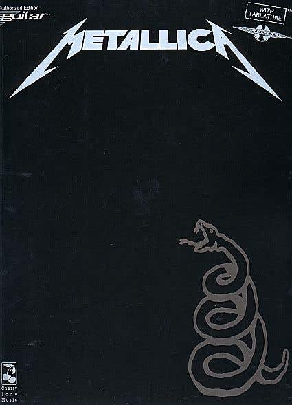 METALLICA BLACK GUITAR TAB