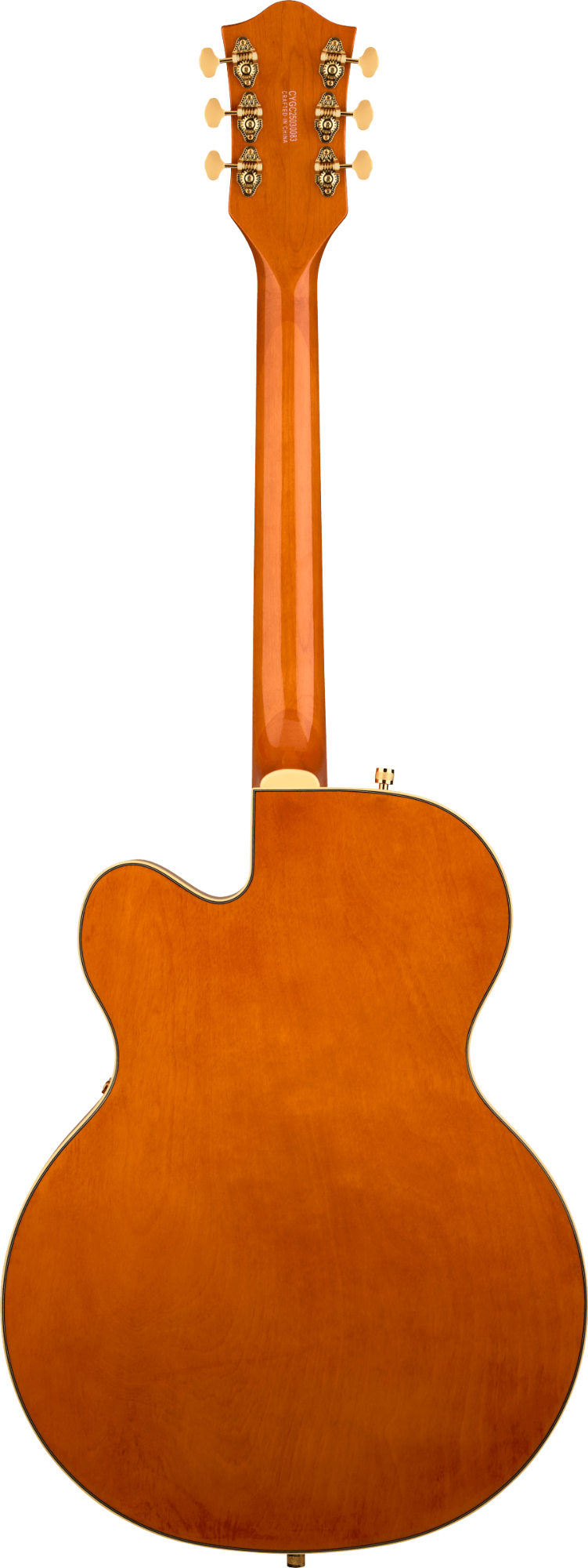 Gretsch Synchromatic Nashville Hollow Body Single-Cut with Bigsby - Ebony Fingerboard - 50's Orange Stain