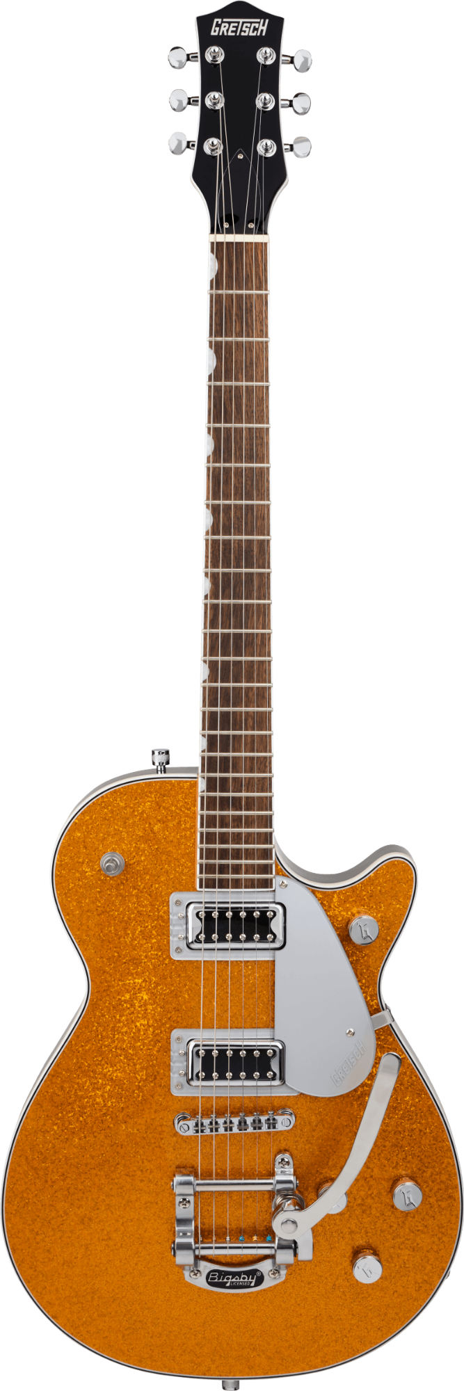 Gretsch G5230T Electromatic Sparkle Jet FT Single-Cut with Bigsby - Laurel Fingerboard - Gold Sparkle