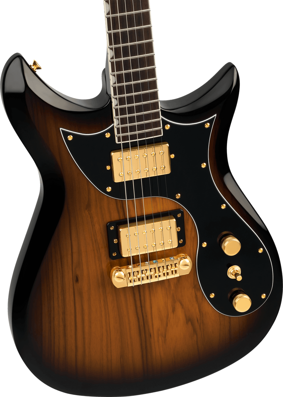 Gretsch Limited Edition Electromatic Black Limba CVT - Sunburst RW