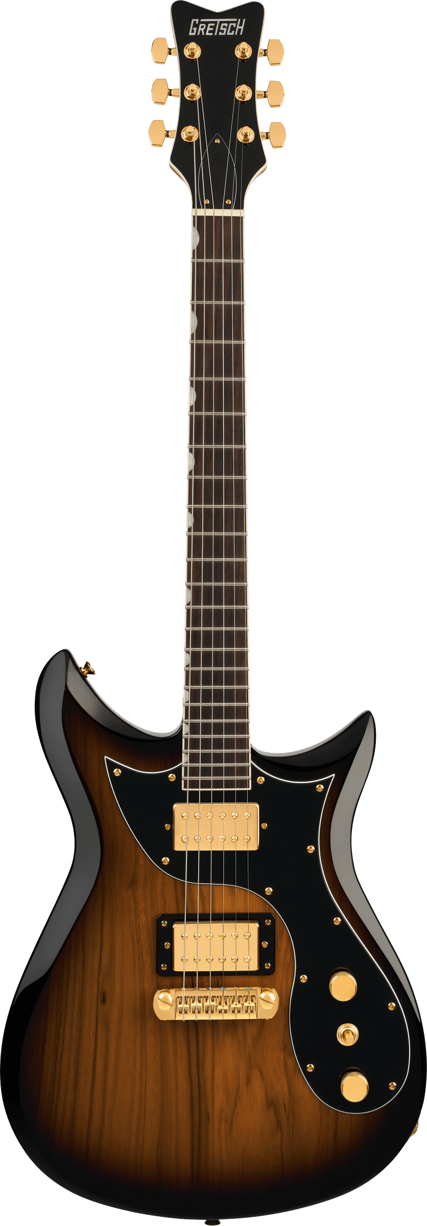 Gretsch Limited Edition Electromatic Black Limba CVT - Sunburst RW