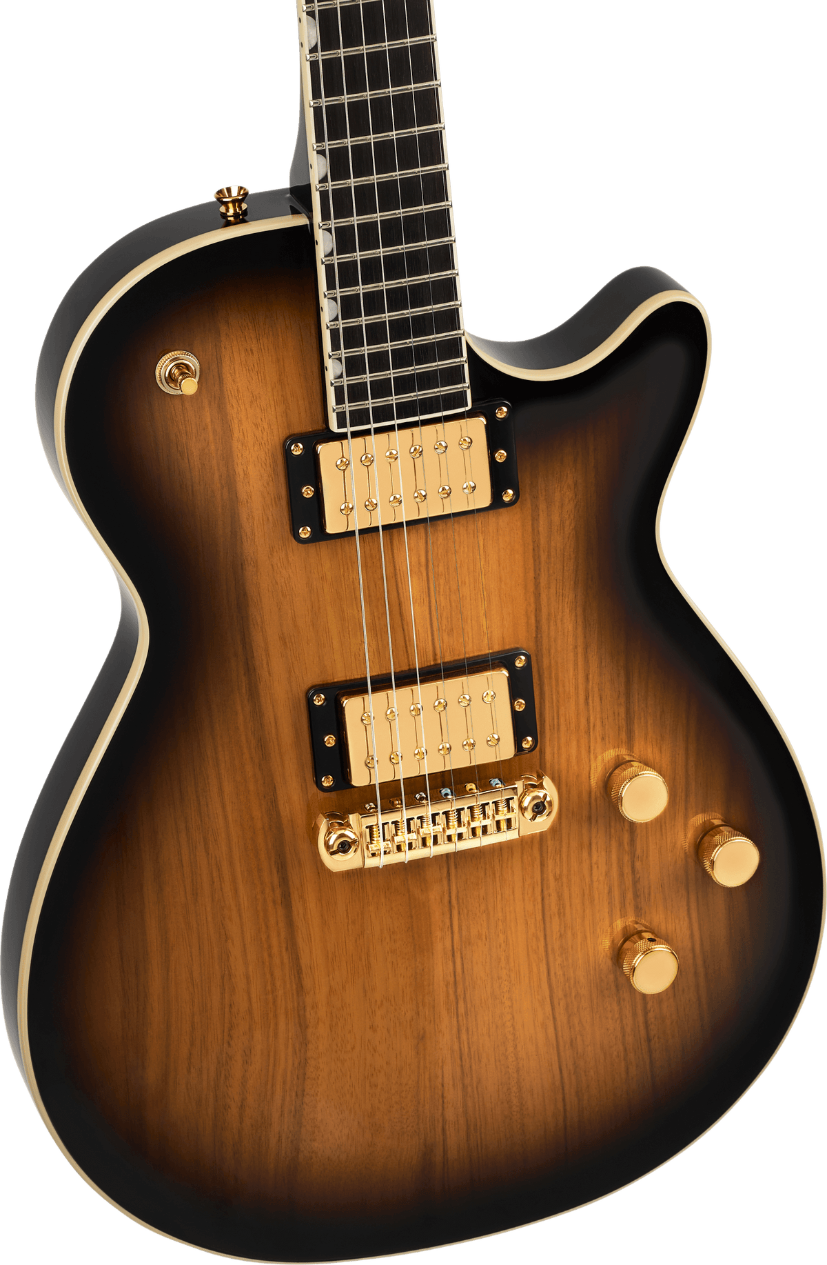 Gretsch Limited Edition Electromatic Black Limba Jet - Sunburst EB