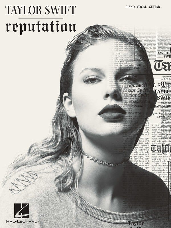 Taylor Swift Reputation PVG / TAYLOR SWIFT (Hal Leonard)
