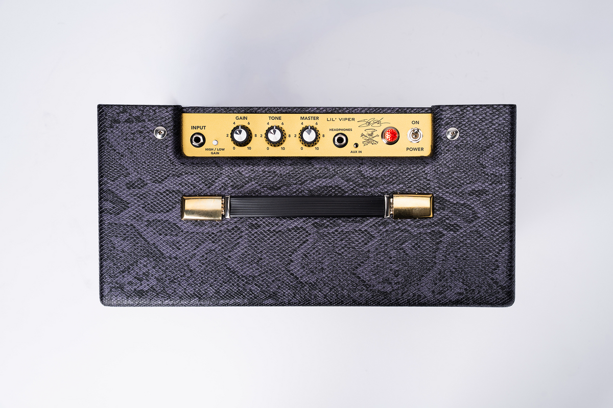 Magnatone Slash Collection Lil' Viper 8w 1x8" Combo - Purple Python